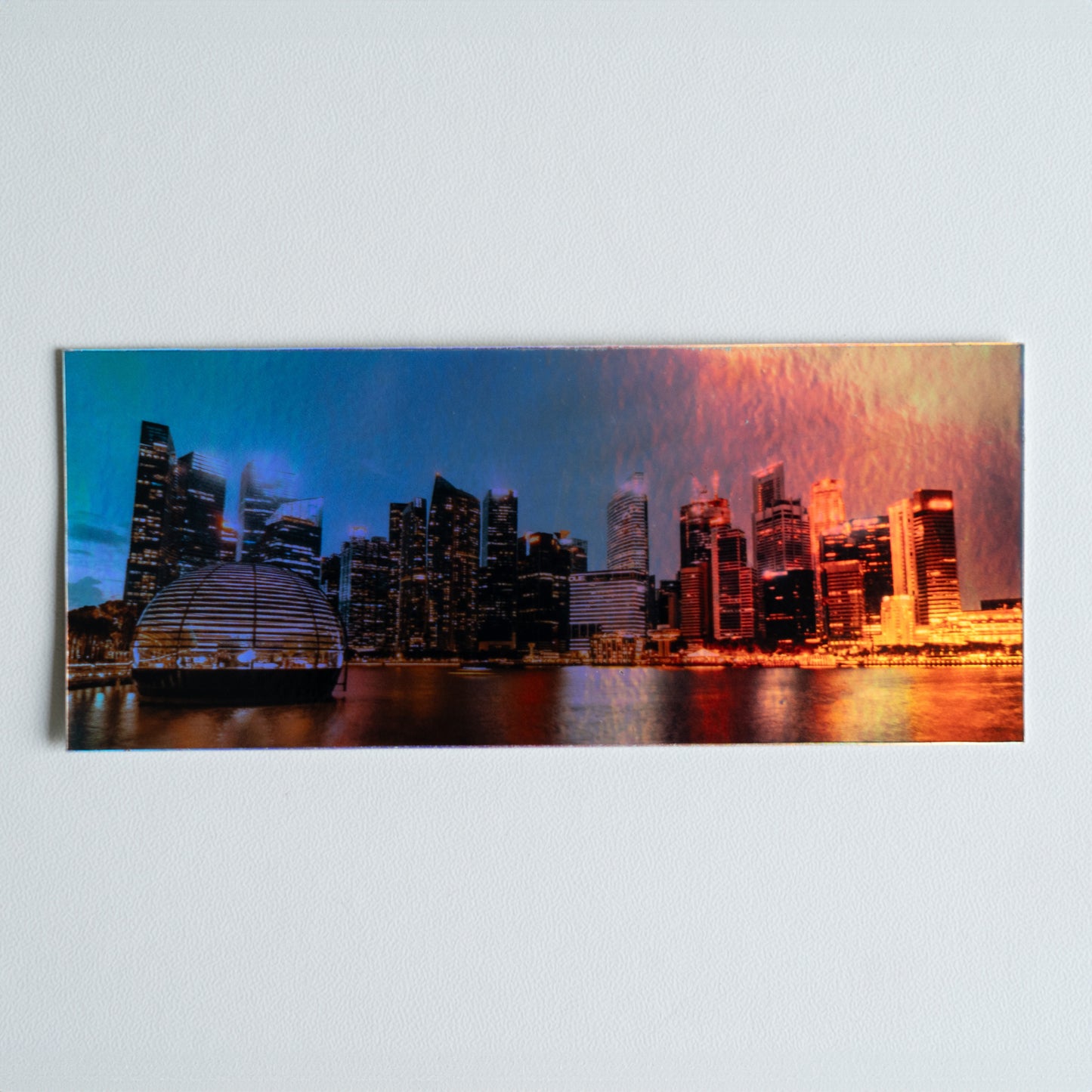 Singapore Skyline Cinematic Sticker