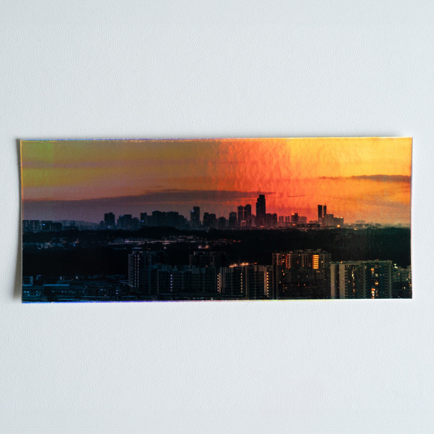 Golden hour cinematic landscape photograph taken from Ang Mo Kio Singapore