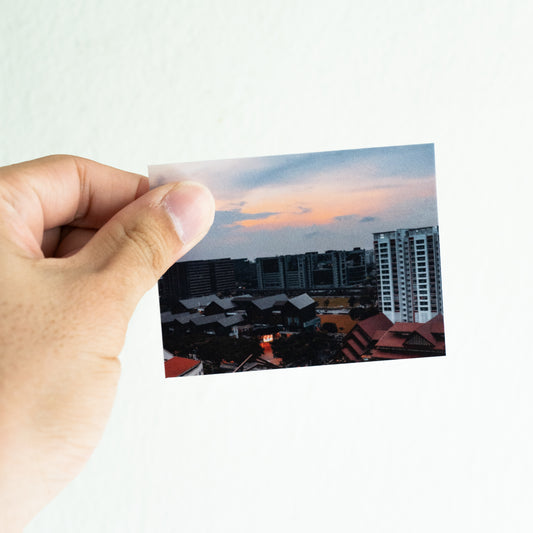 View from Geylang Serai and Paya Leabr Area During Golden Hour